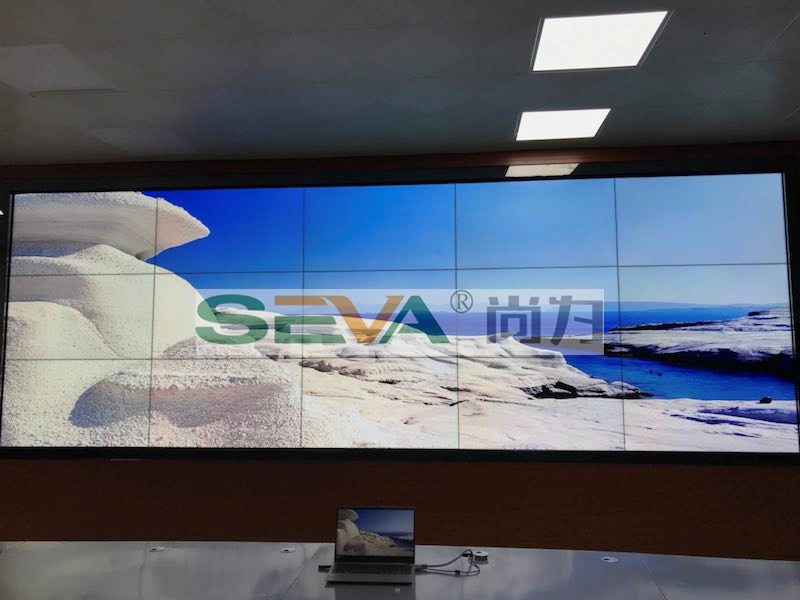 SEVA 55寸液晶拼接屏系统方案助力三一重工风电场工作